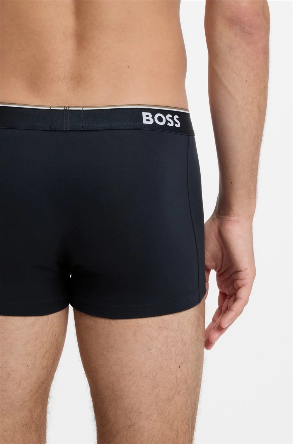Boss Trunk 3P Power Erkek 3lü Boxer Mavi