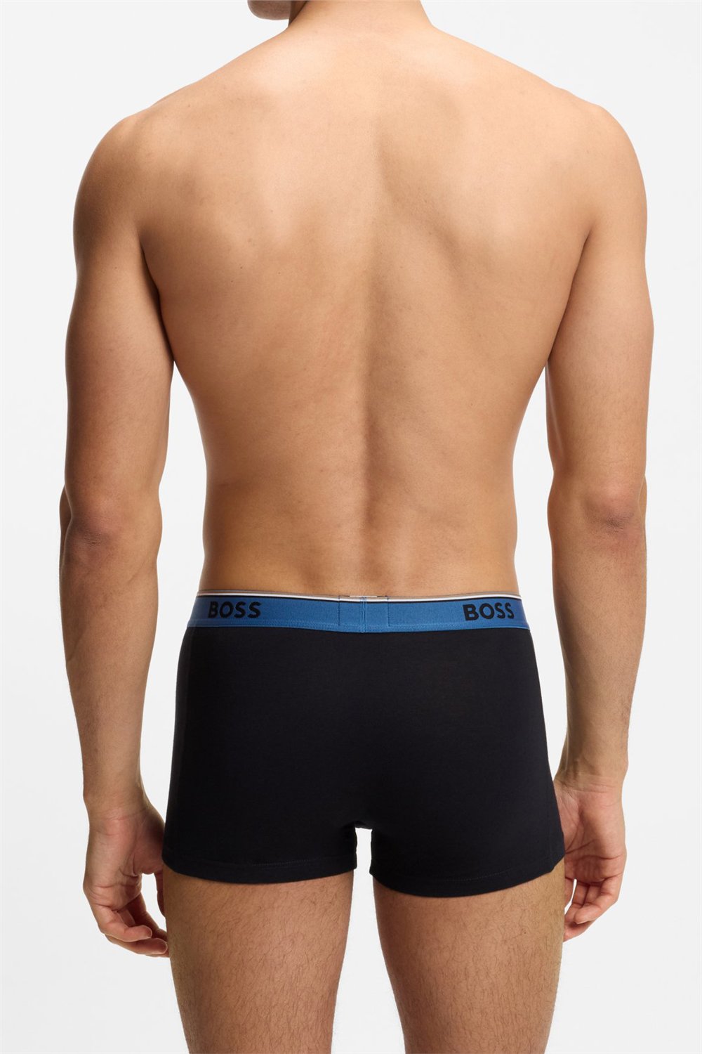 Boss Trunk 3P Power Erkek 3lü Boxer Siyah