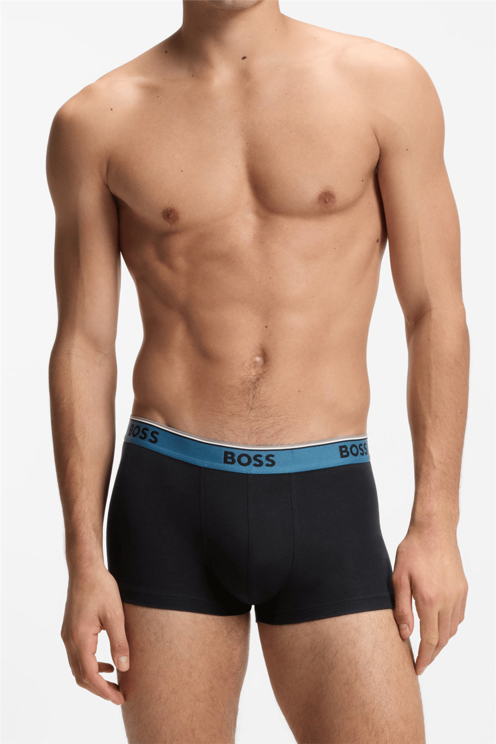 Boss Trunk 3P Power Erkek 3lü Boxer Siyah