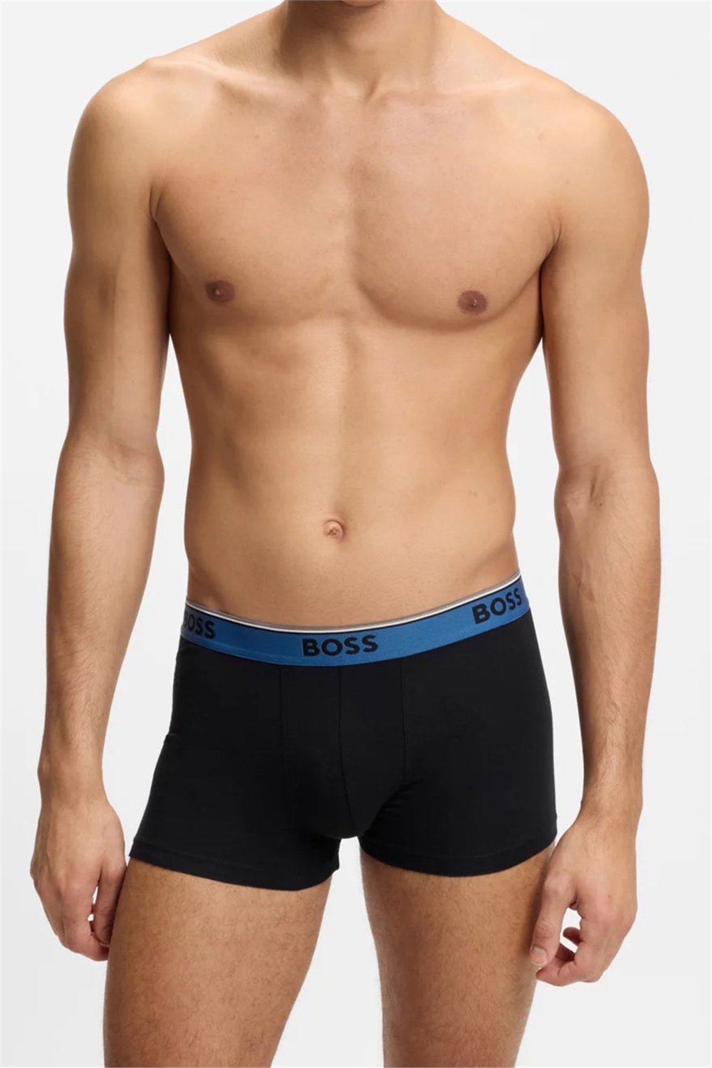 Boss Trunk 3P Power Erkek 3lü Boxer Siyah