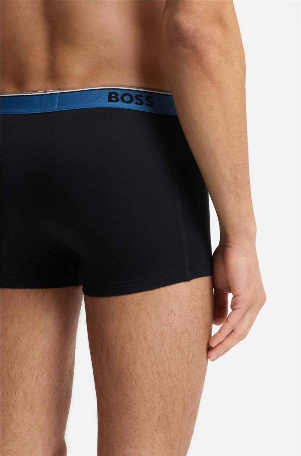Boss Trunk 3P Power Erkek 3lü Boxer Siyah