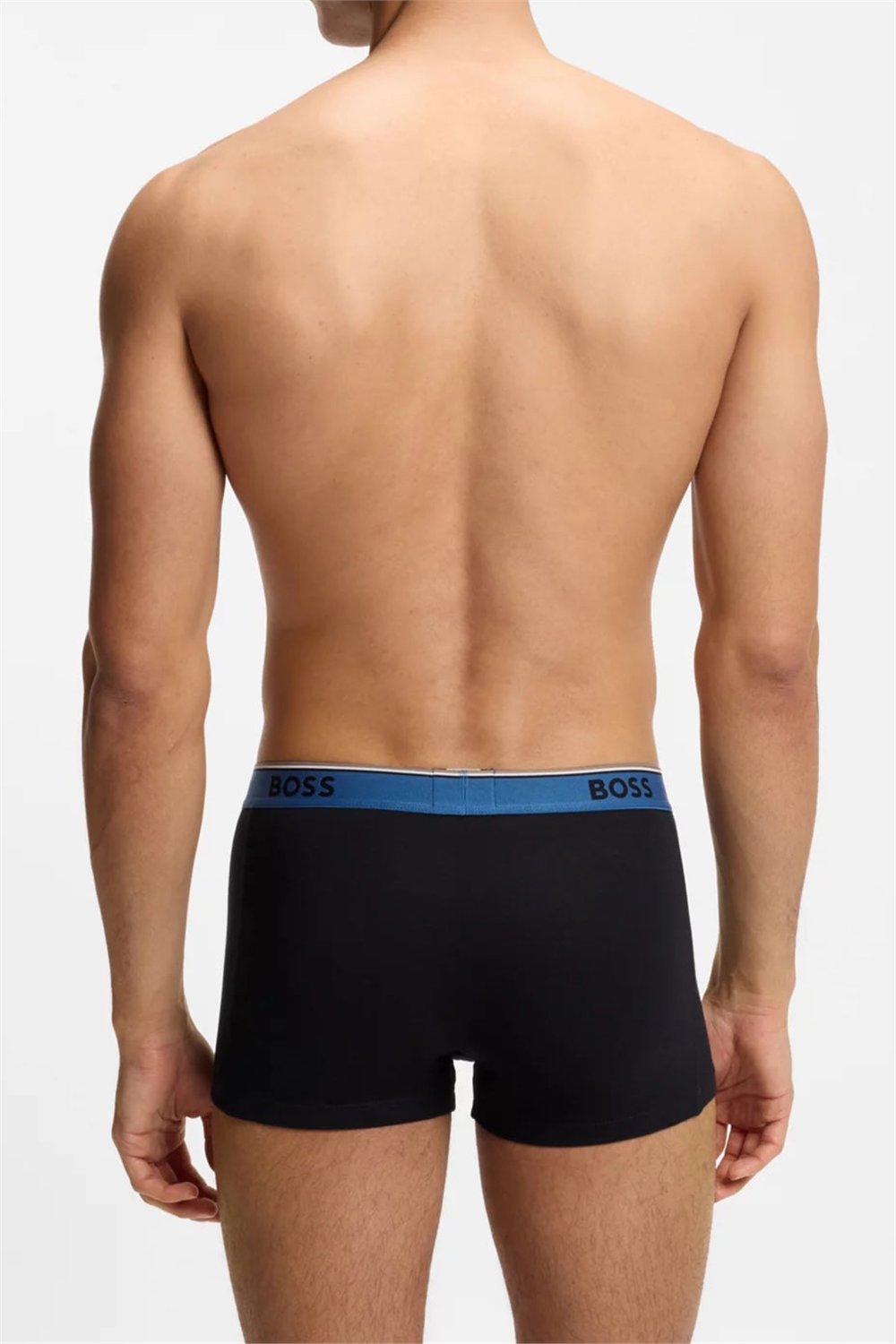 Boss Trunk 3P Power Erkek 3lü Boxer Siyah