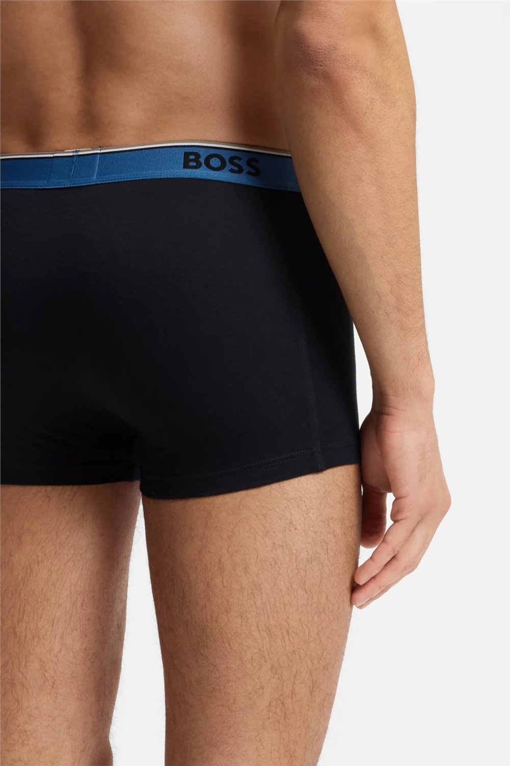Boss Trunk 3P Power Erkek 3lü Boxer Siyah