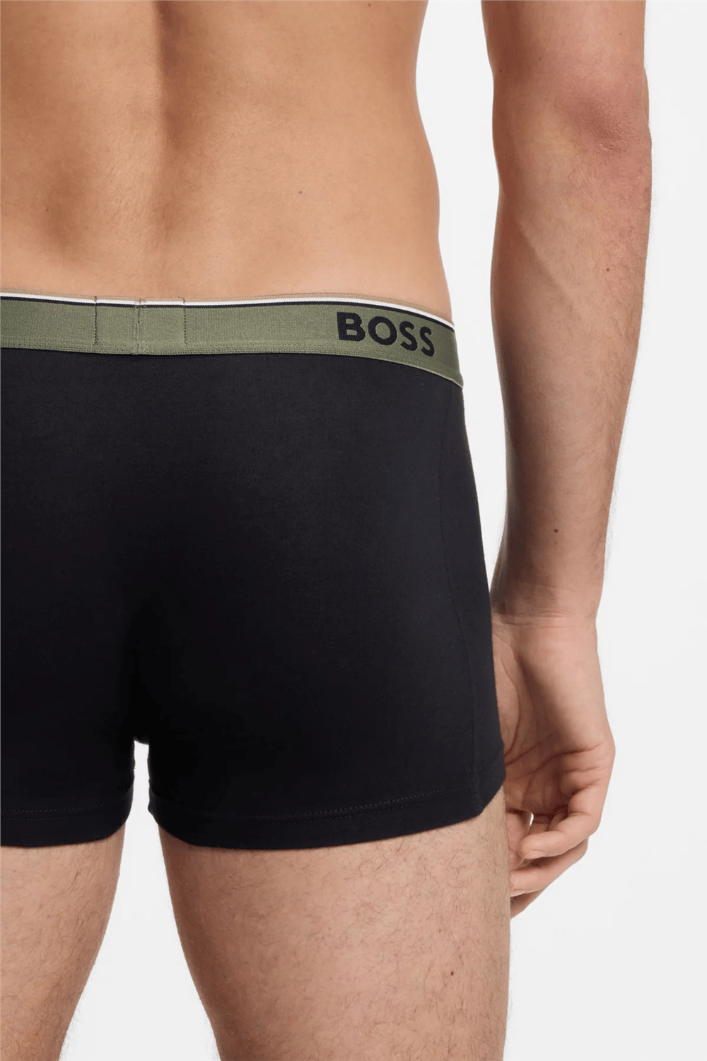 Boss Trunk 3P Power Erkek 3lü Boxer Siyah