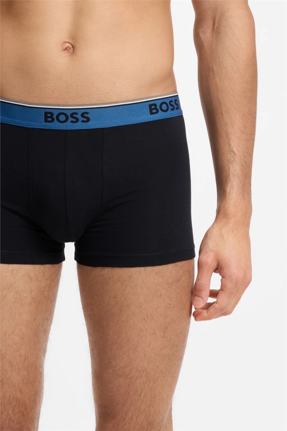 Boss Trunk 3P Power Erkek 3lü Boxer Siyah