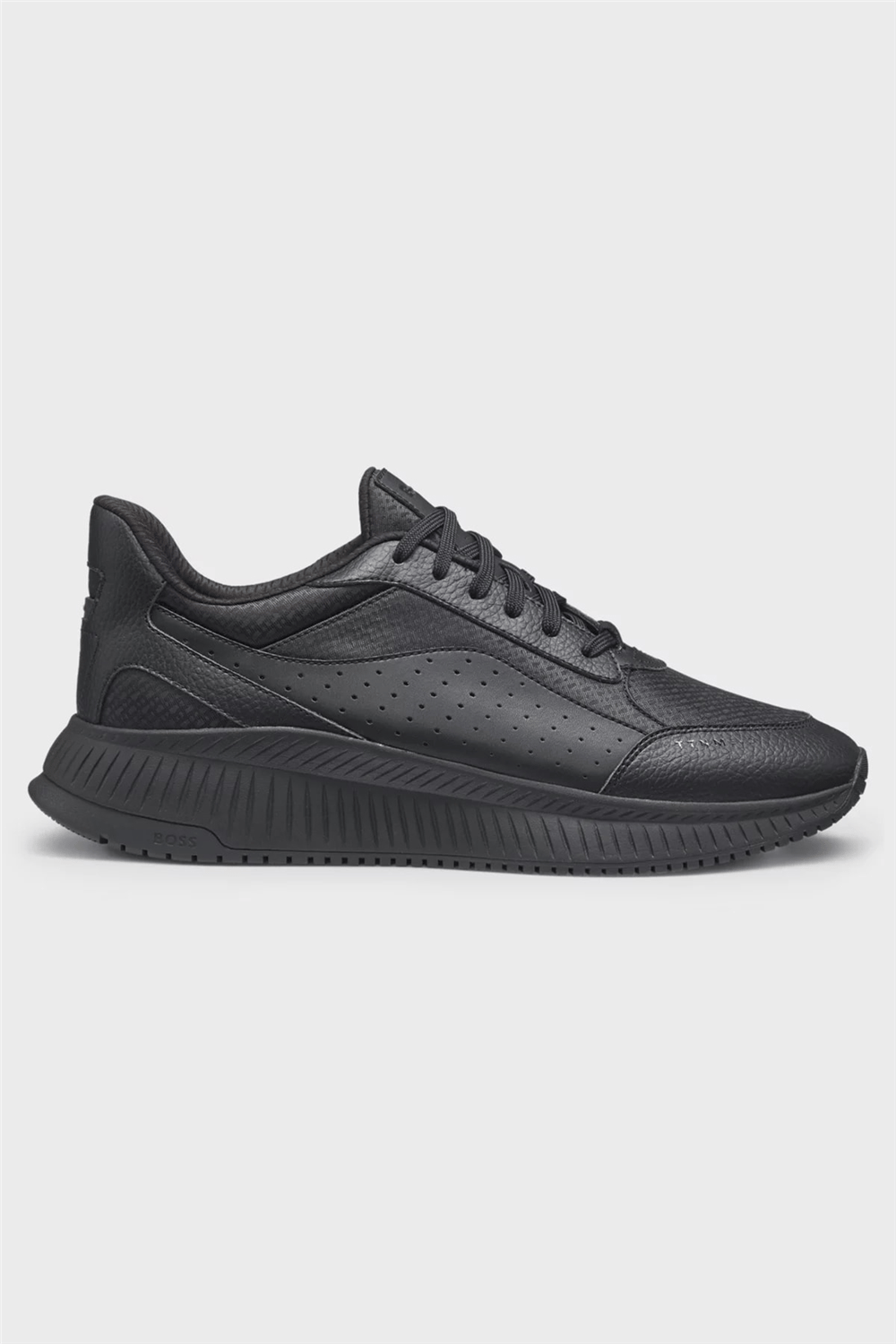BOSS Ttnm Evo Runn Ltnymn Erkek Sneaker Siyah
