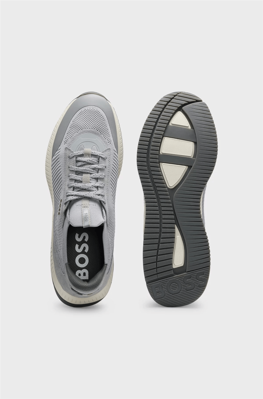 Boss TTNM EVO Slon knrsd Erkek Sneaker Gri
