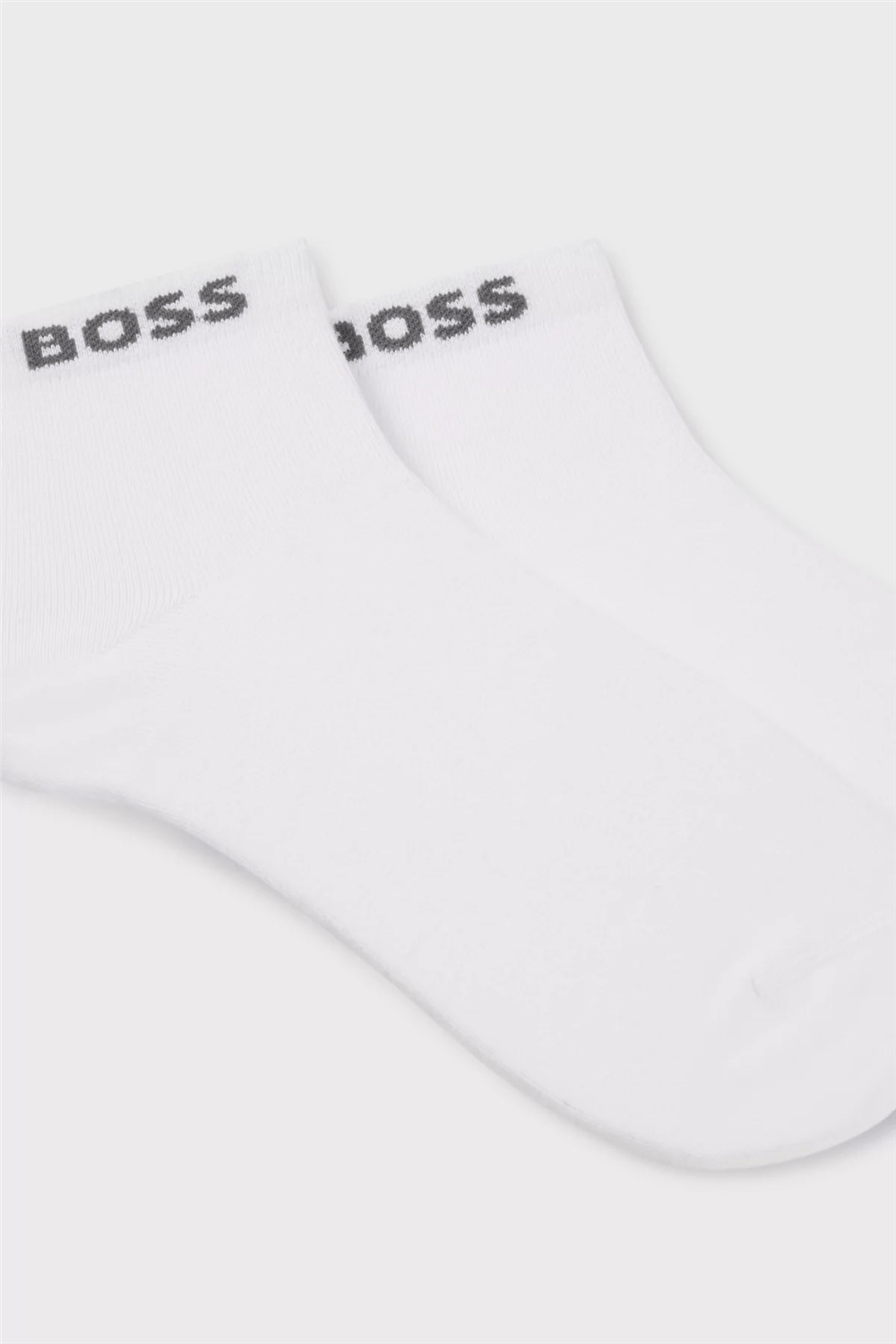 Boss Uni Erkek 2li Çorap Beyaz