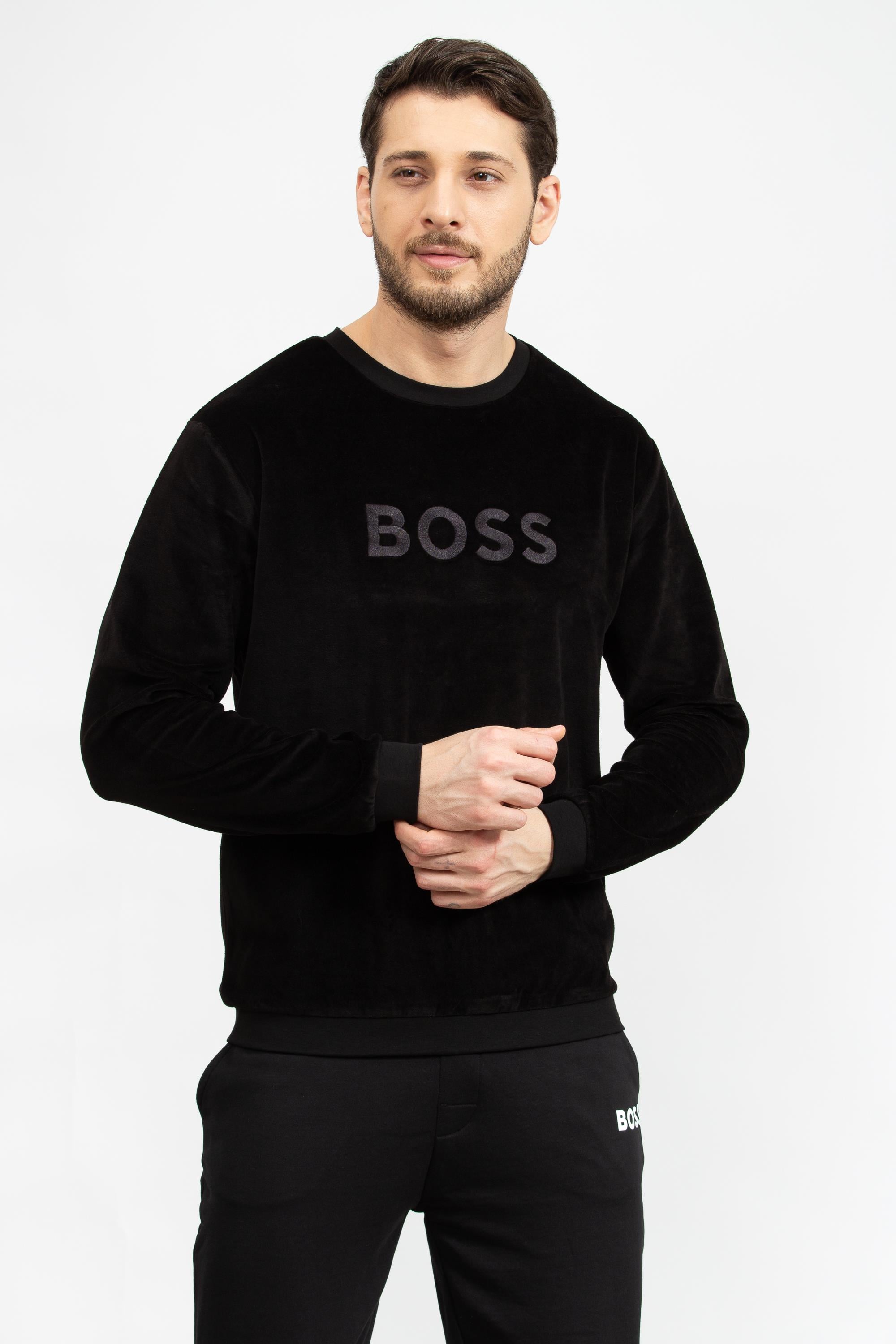 Boss Velour Erkek Pijama Üstü