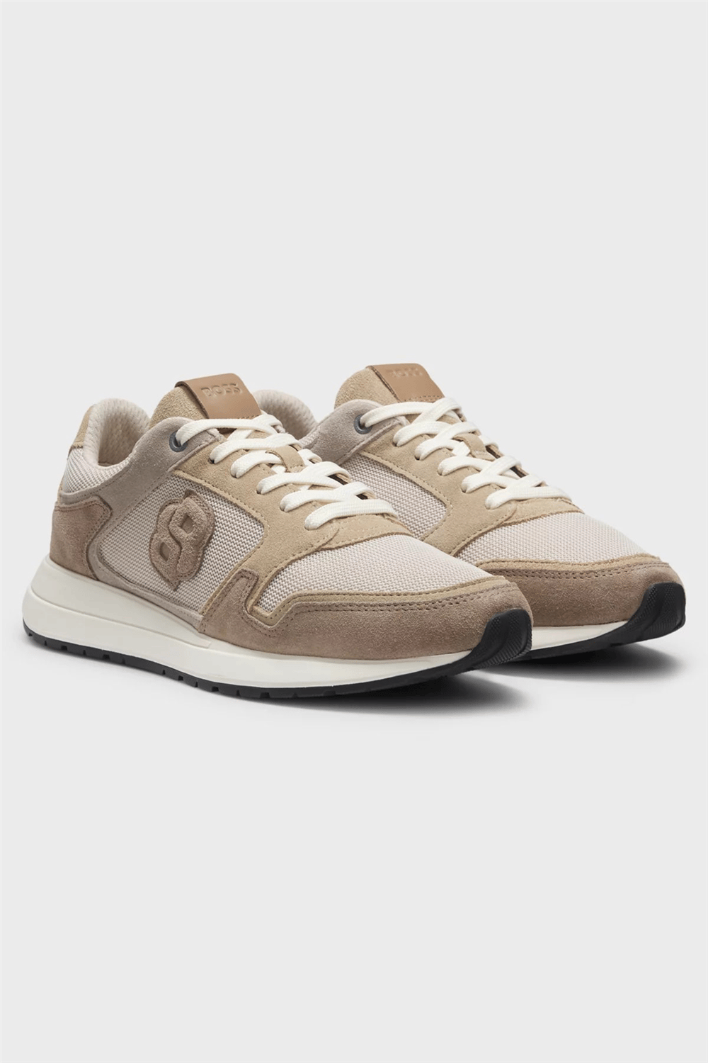 BOSS Vinston Runn Sdmebb Erkek Sneaker Bej