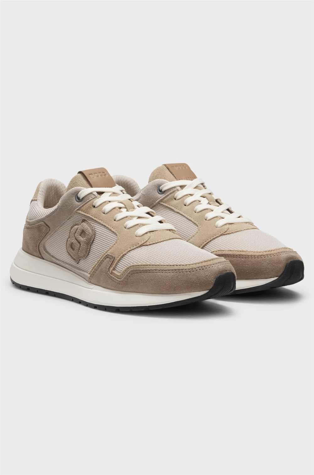 BOSS Vinston Runn Sdmebb Erkek Sneaker Bej