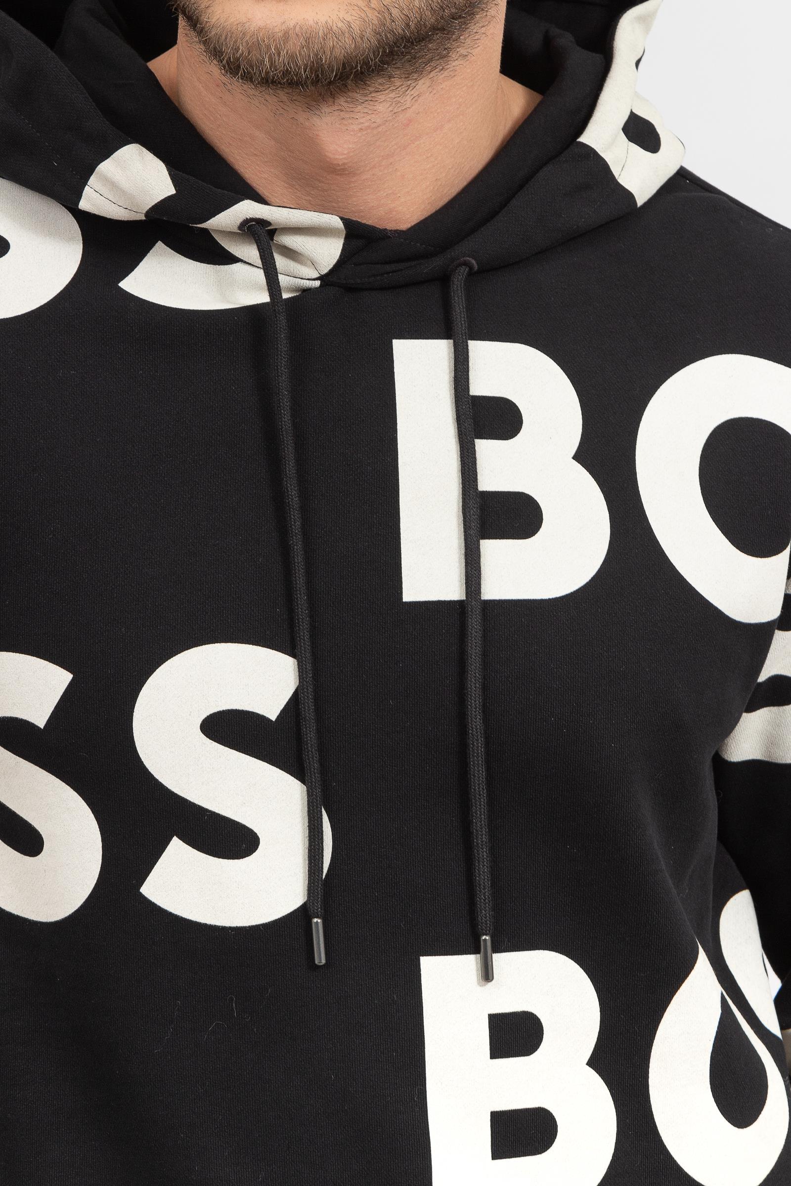 Boss Wecool Erkek Kapüşonlu Sweatshirt