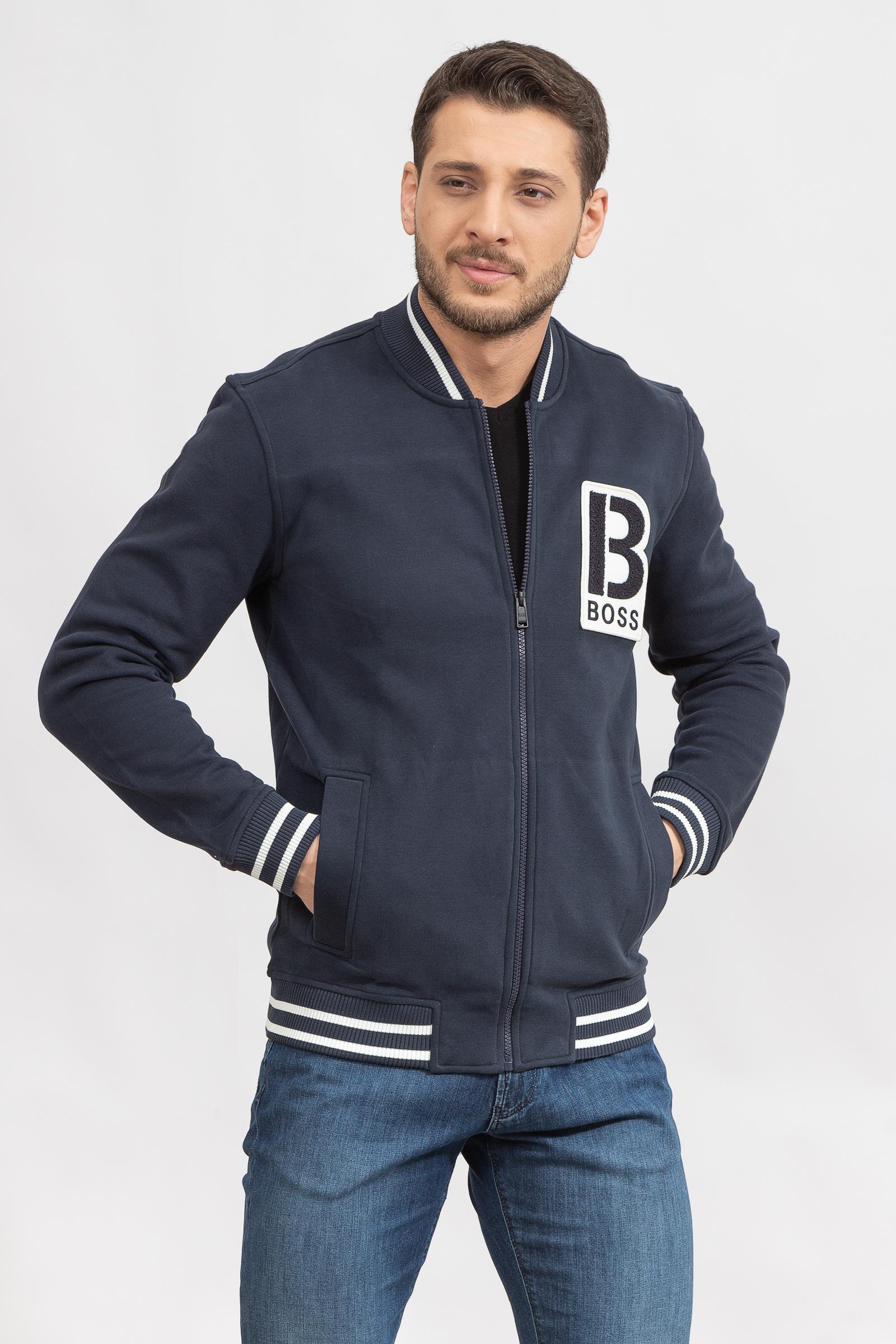 Boss Zevarsy Erkek Fermuarlı Sweatshirt