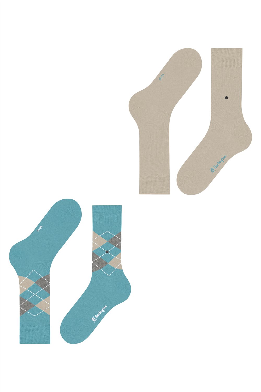 Burlington Erkek 2li Çorap Çok Renkli