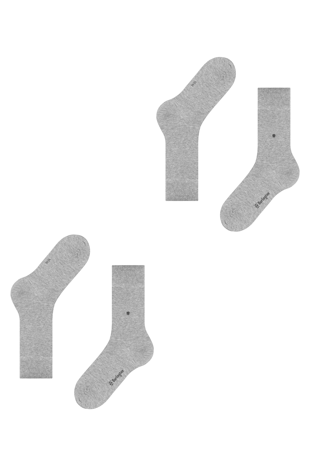 Burlington Everyday SO 2-Pack Erkek 2li Çorap Gri