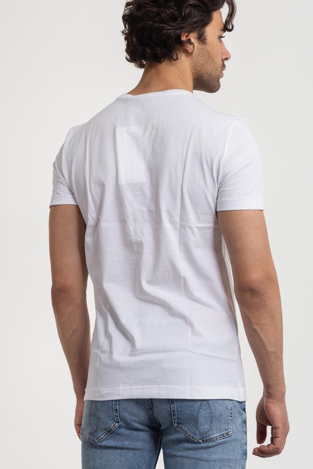 Calvin Klein %100 Organik Pamuklu Slim Fit Erkek T-Shirt