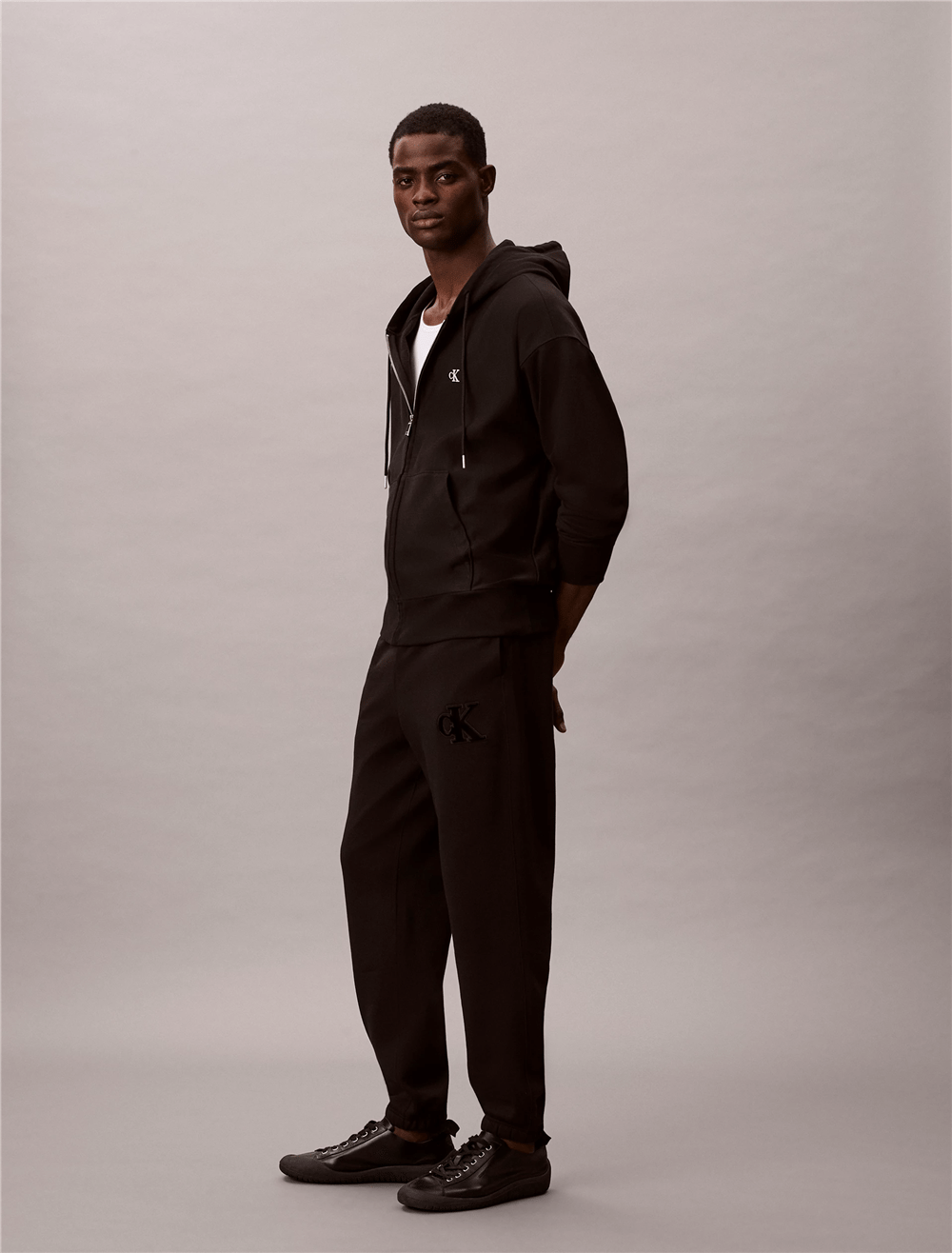 Calvin Klein 350Gsm Fleece Gift Giving Erkek Eşofman Altı Siyah