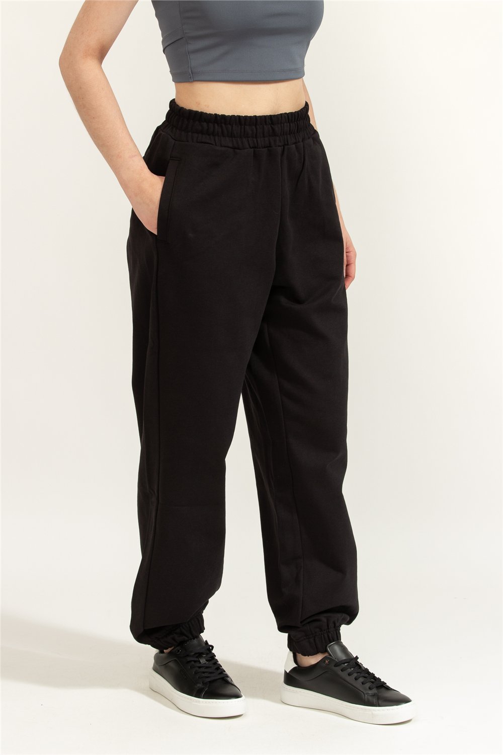 Calvin Klein A-Ls French Terry Emb Logo Pant Kadın Eşofman Altı