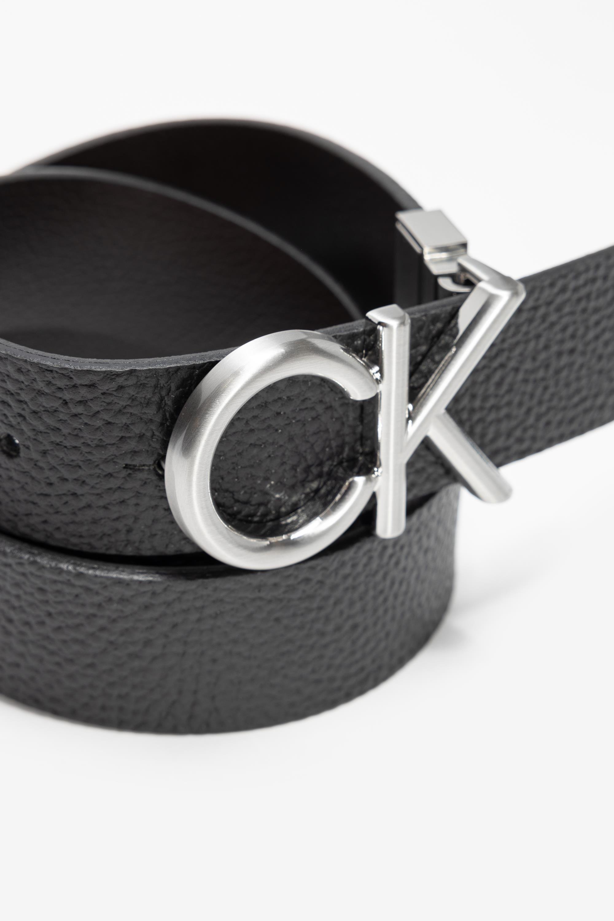 Calvin Klein Adj/Rev Ck Metal Bombe Pb 35Mm Erkek Kemer