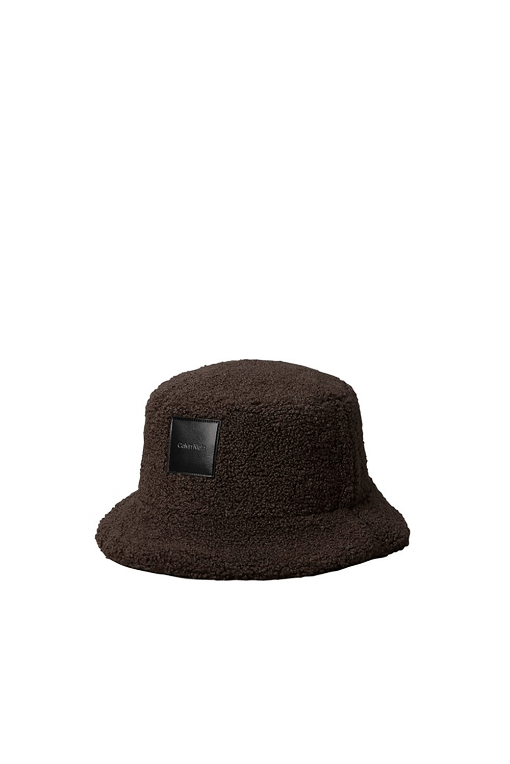 Calvin Klein All-Over Sherpa W/ Patch Bucket Kadın Bucket Şapka Kahverengi