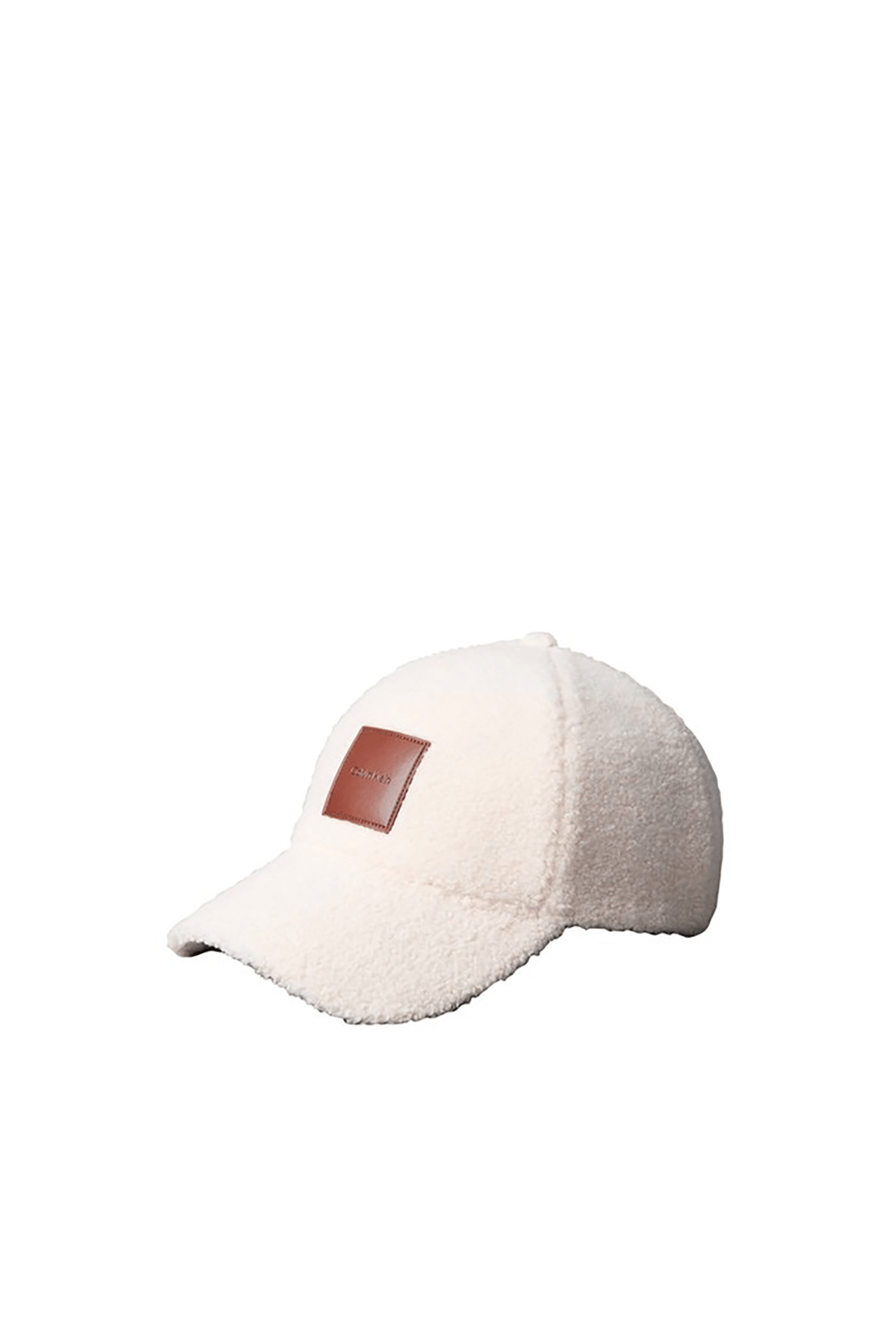 Calvin Klein All-Over Sherpa W/ Patch Cap Kadın Baseball Şapka