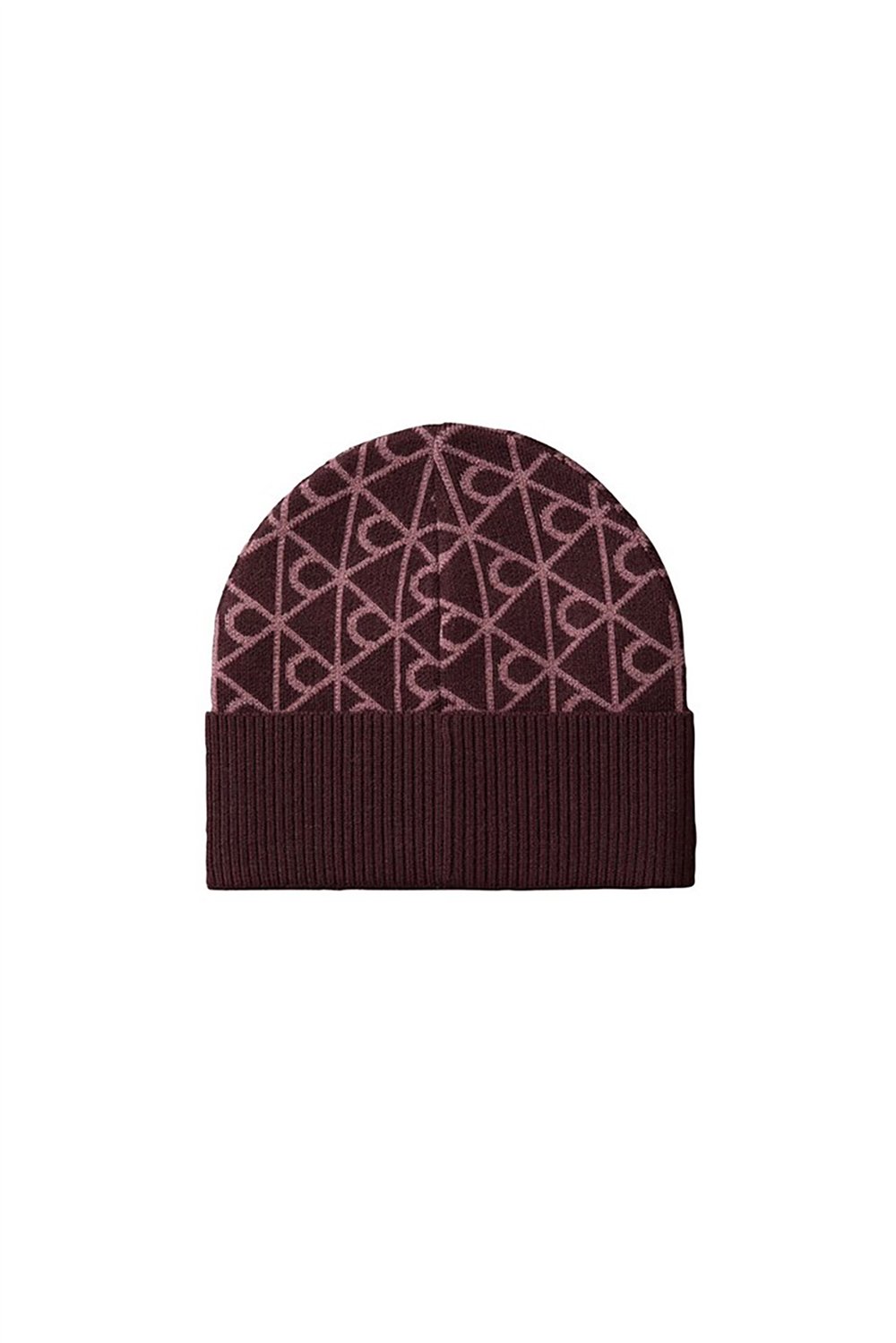 Calvin Klein Aop Jcq﻿ Wool Beanie Kadın Bere Siyah