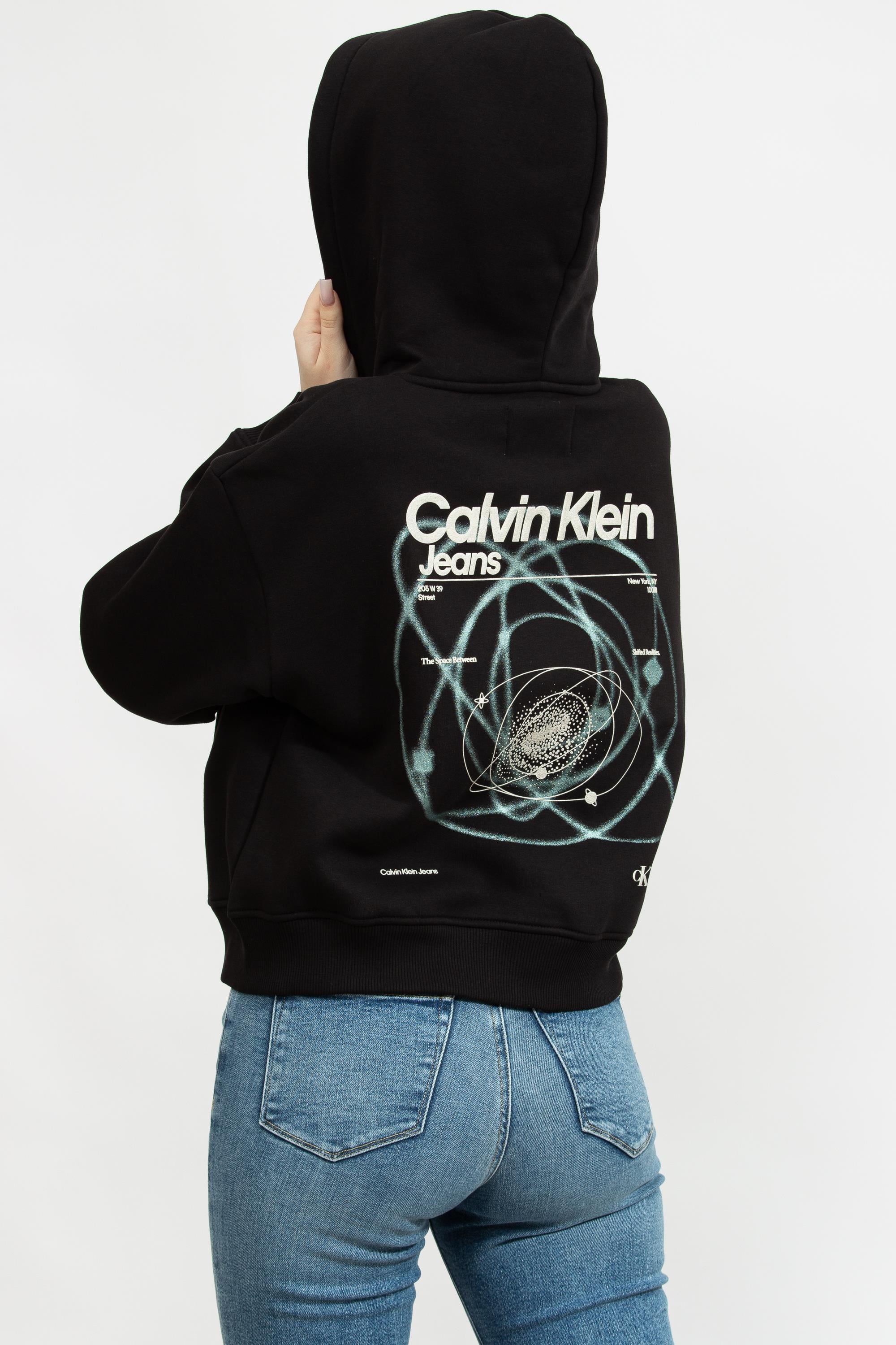 Calvin Klein Back Galaxy Kadın Hırka