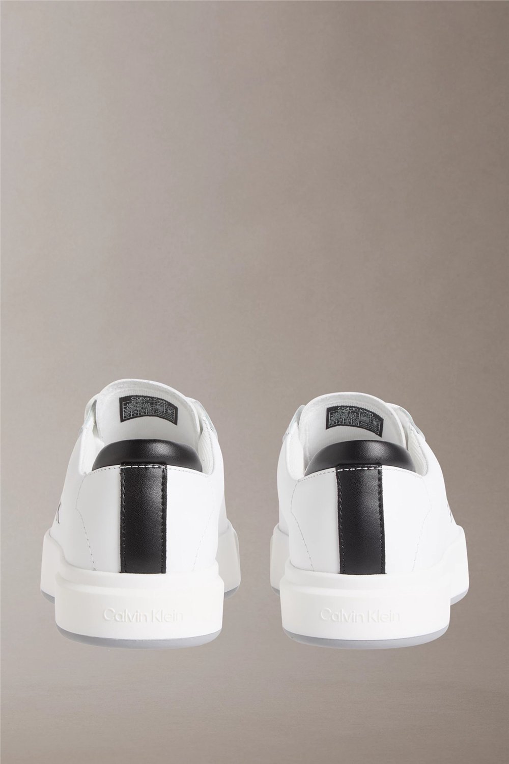 Calvin Klein Basket Cupsole Laceup Lth Ml Erkek Sneaker Beyaz