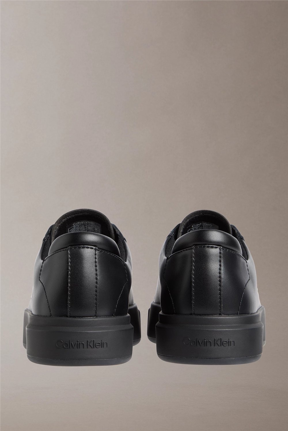 Calvin Klein Basket Cupsole Laceup Lth Ml Erkek Sneaker Siyah