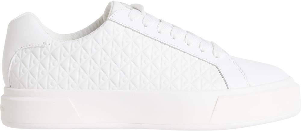 Calvin Klein Basket Lace Up Lth Aop Kadın Sneaker