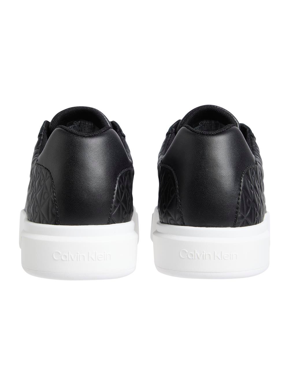 Calvin Klein Basket Lace Up Lth Aop Kadın Sneaker