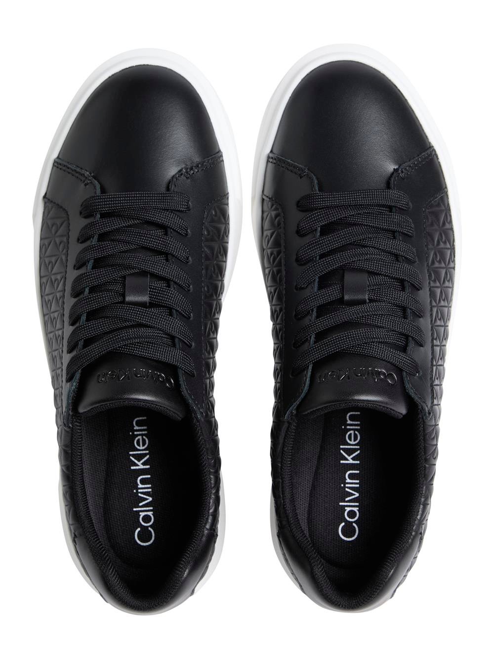 Calvin Klein Basket Lace Up Lth Aop Kadın Sneaker