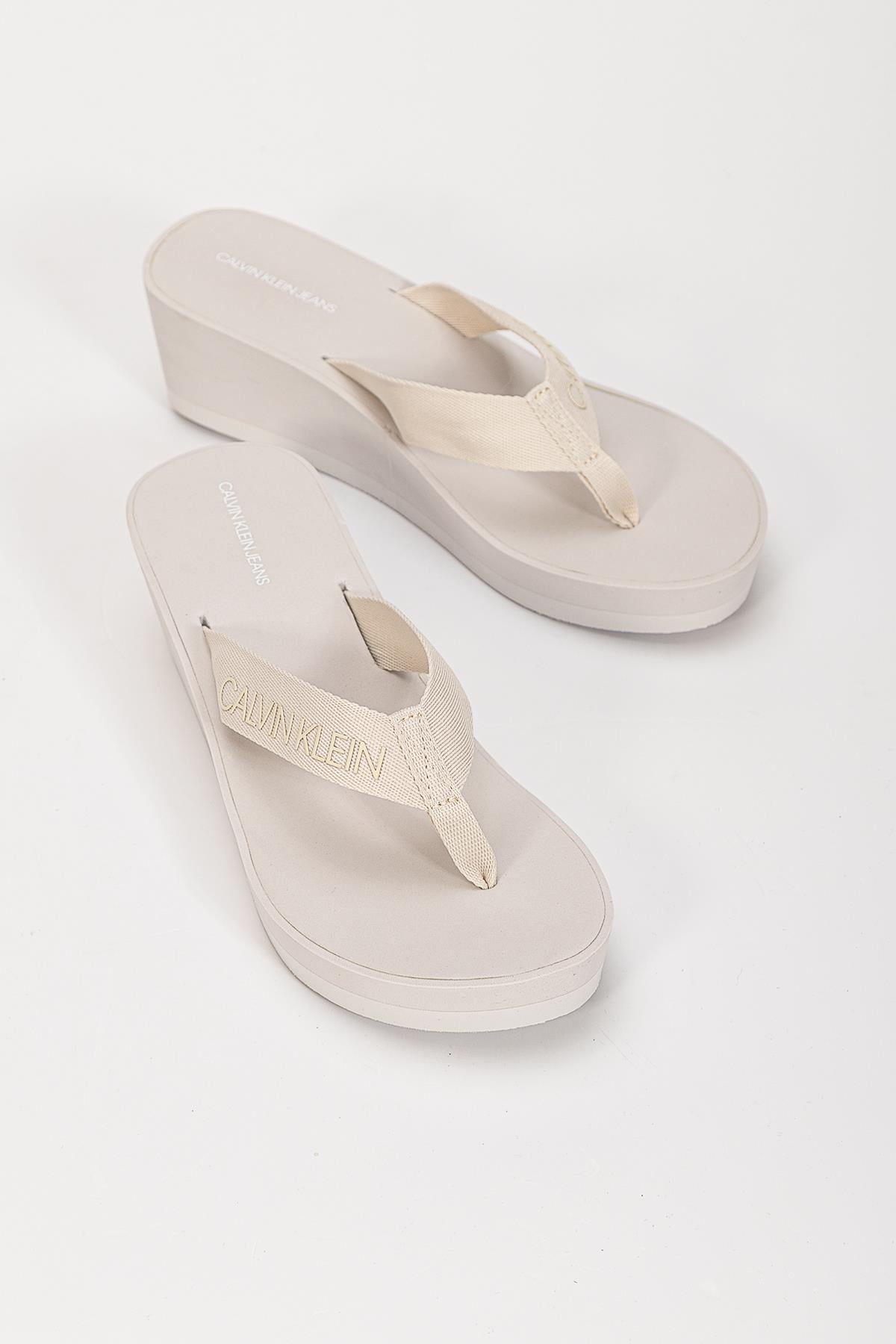 Calvin Klein Beach Sandal Wedge Padded Pl Kadın Plaj Terlik