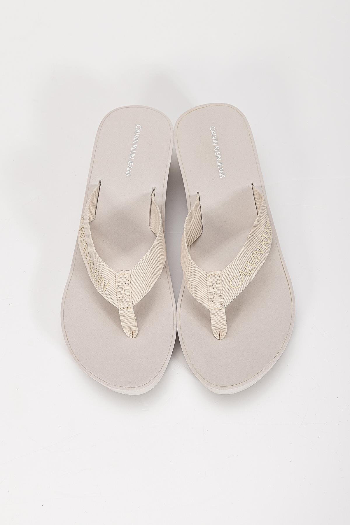 Calvin Klein Beach Sandal Wedge Padded Pl Kadın Plaj Terlik