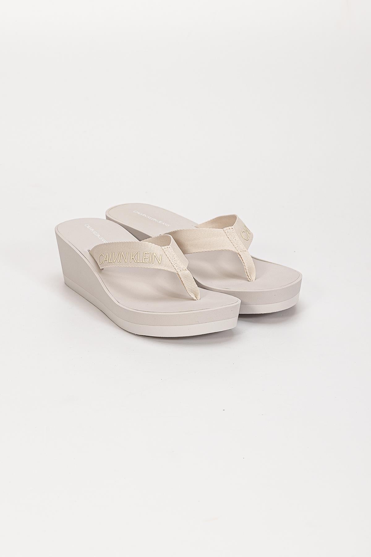 Calvin Klein Beach Sandal Wedge Padded Pl Kadın Plaj Terlik