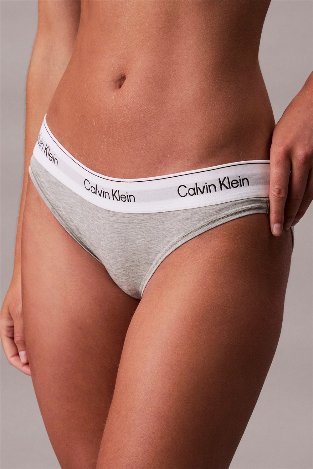 Calvin Klein Bikini Kadın Külot Gri