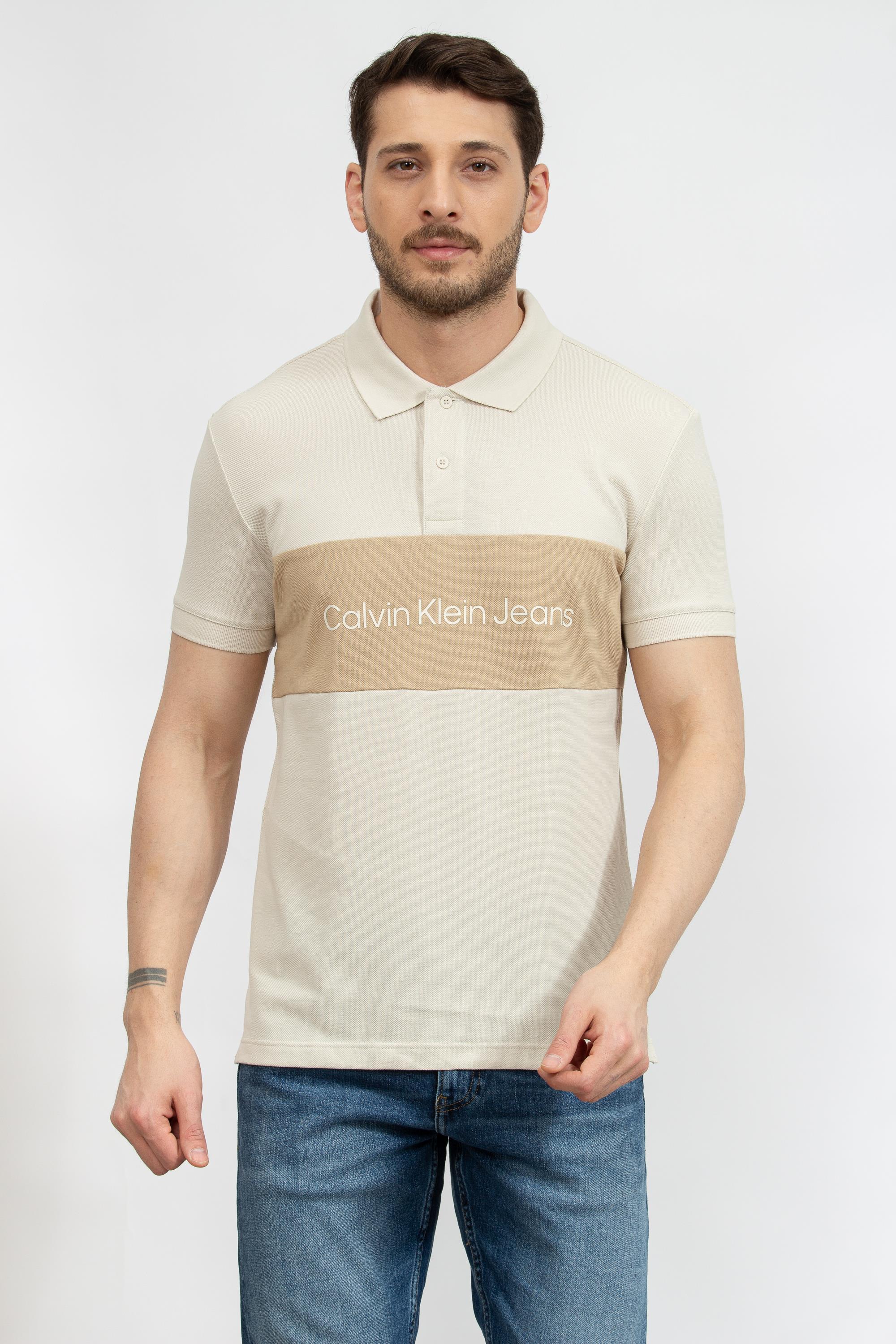 Calvin Klein Blocking Erkek Polo Yaka T-Shirt