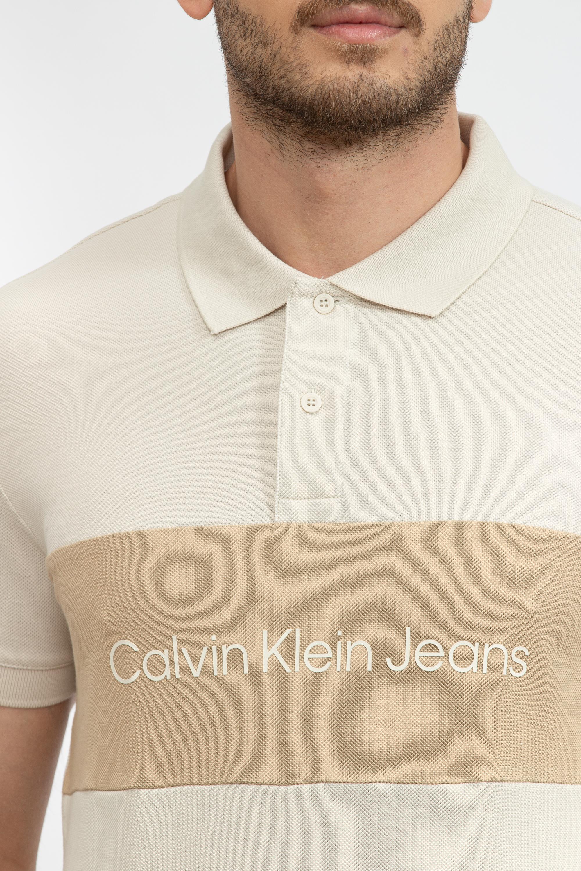 Calvin Klein Blocking Erkek Polo Yaka T-Shirt