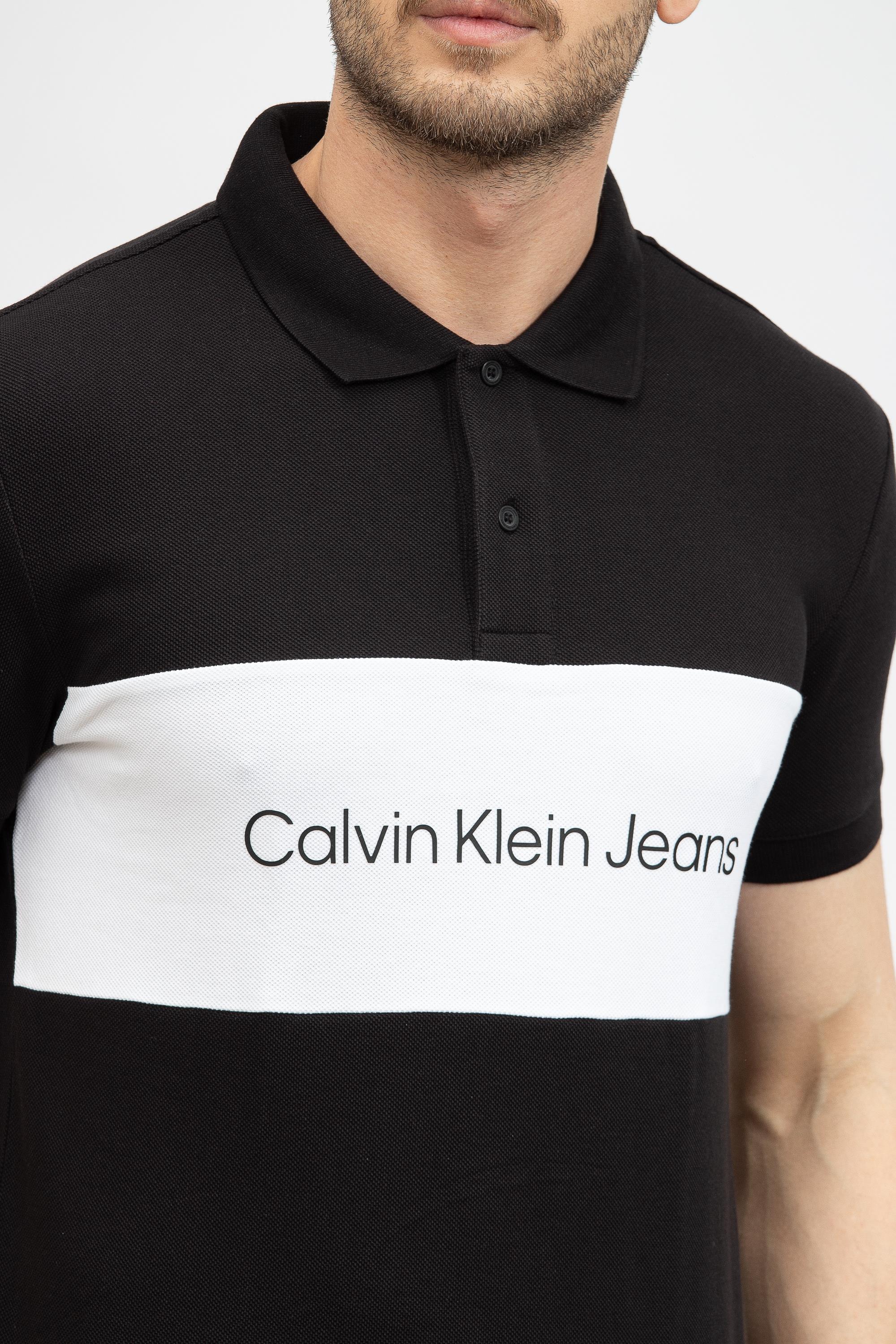Calvin Klein Blocking Erkek Polo Yaka T-Shirt