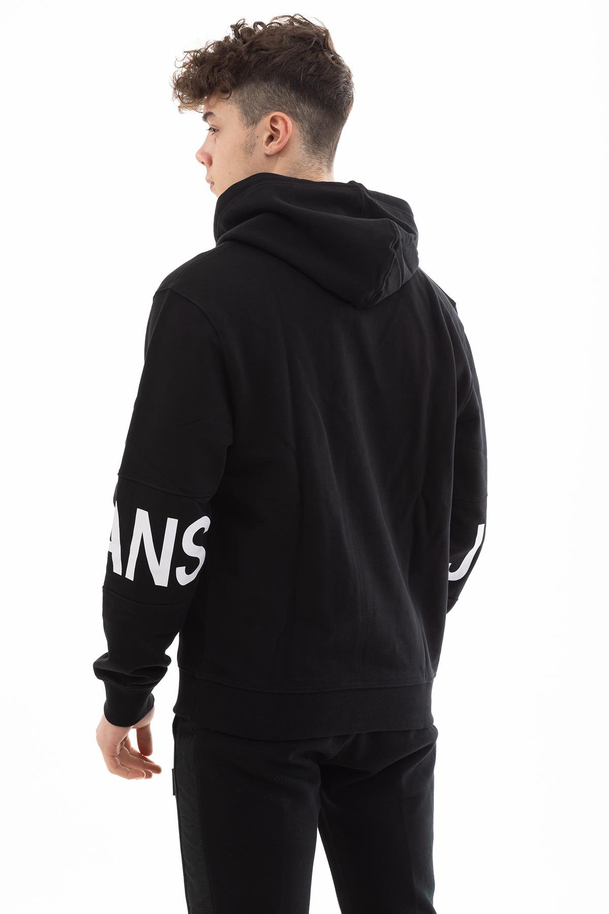Calvin Klein Blocking Logo Erkek Kapüşonlu Sweatshirt