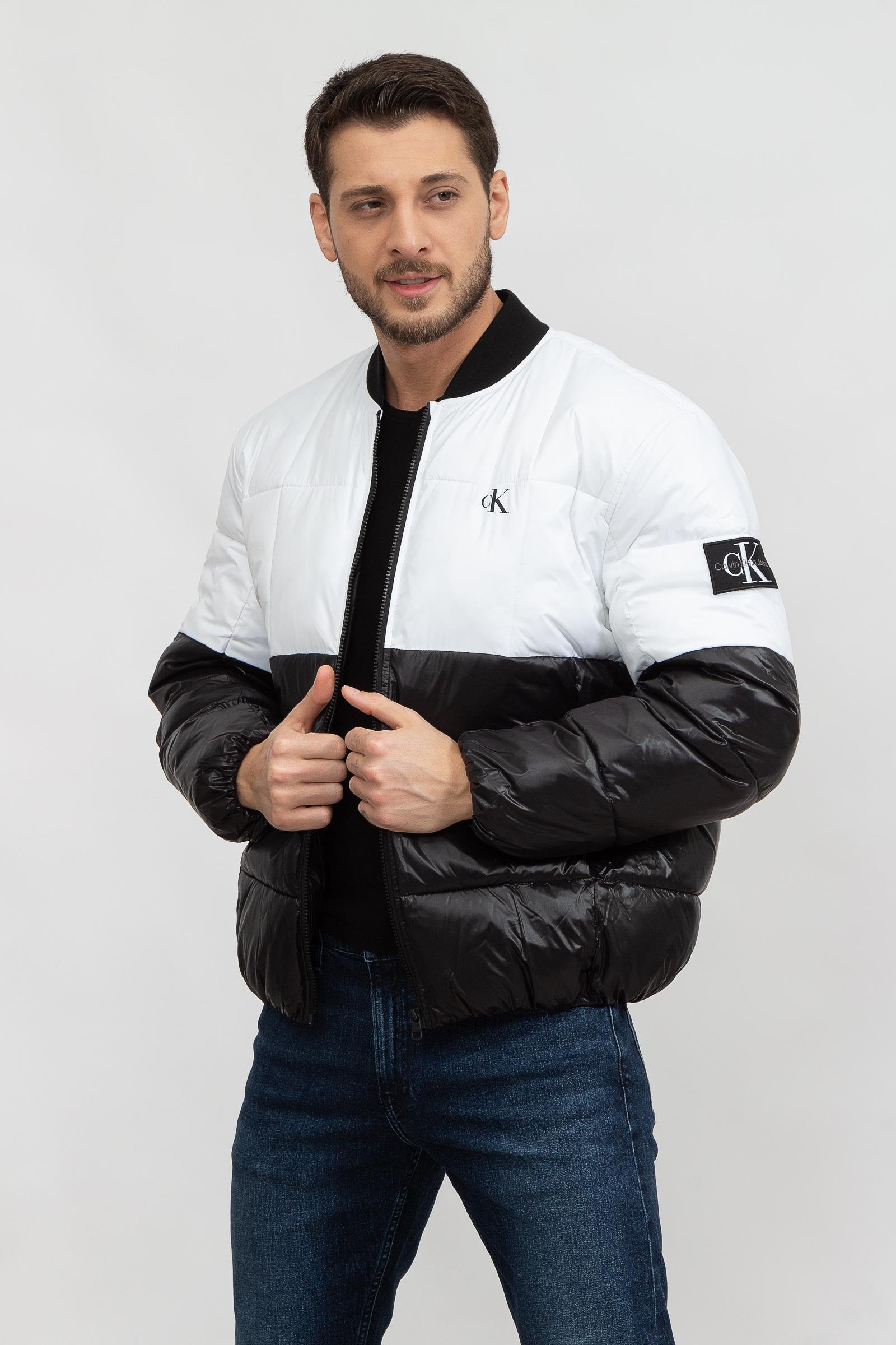 Calvin Klein Blocking Puffer Erkek Mont