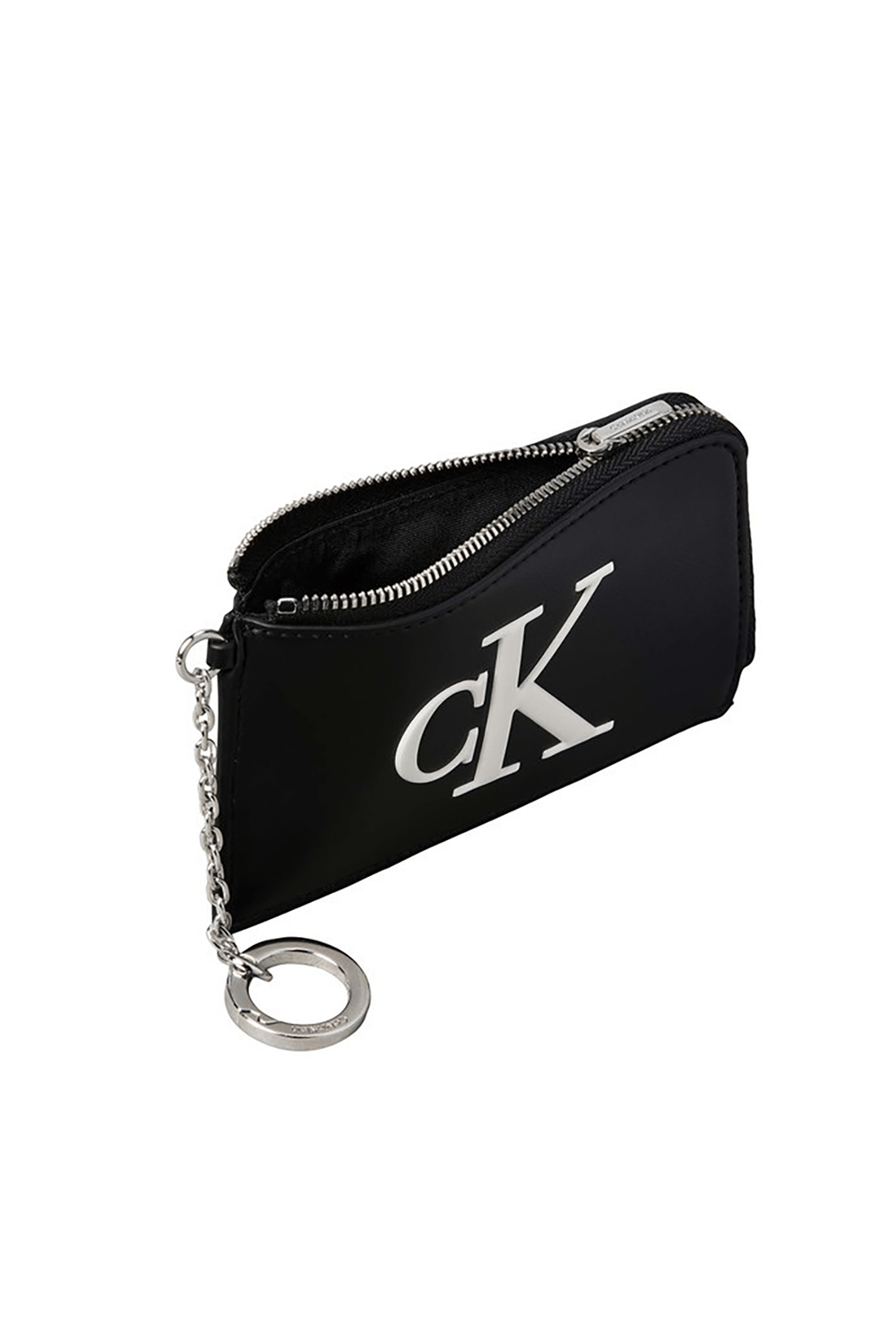 Calvin Klein Bold Ck L Zip Cardcase Kadın Kartlık Siyah