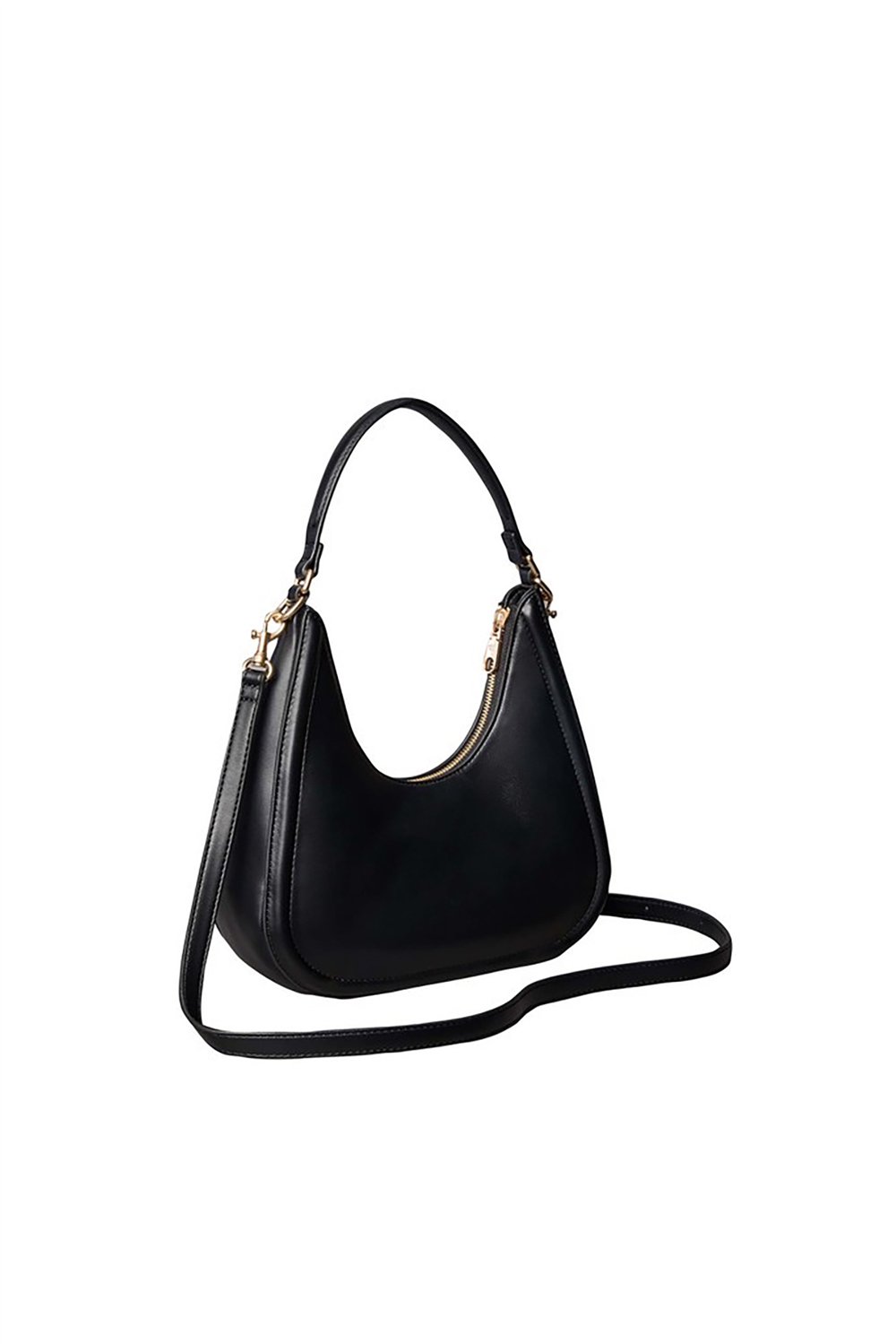 Calvin Klein Bold Ck Small Crescent Bag Kadın Mini Omuz Çantası Siyah