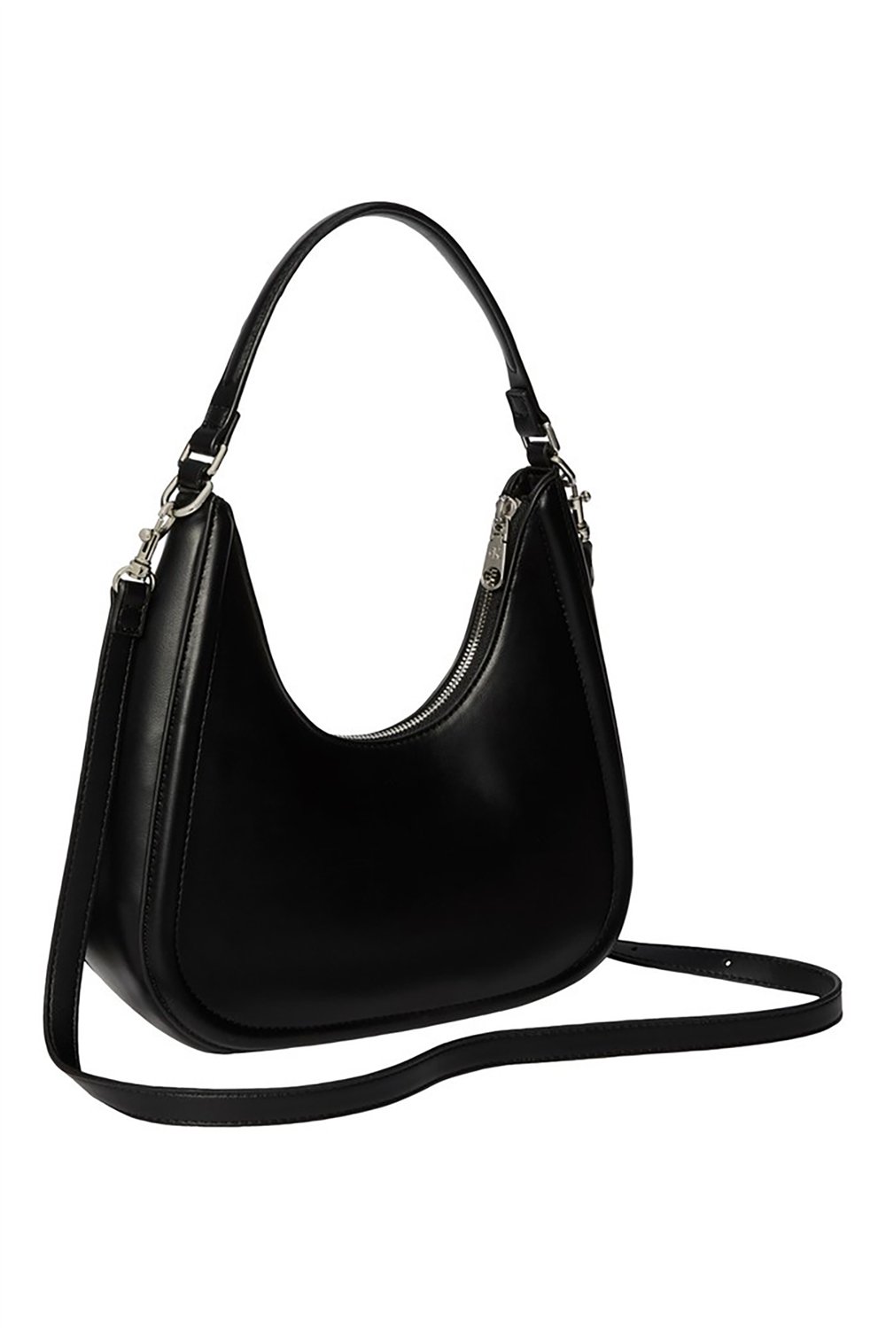 Calvin Klein Bold Ck Small Crescent Bag Kadın Mini Omuz Çantası Siyah