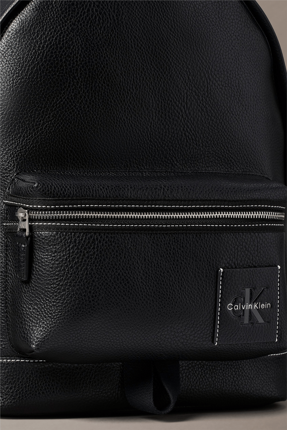 Calvin Klein Bold Pebble Round Backpack Erkek Sırt Çantası Siyah