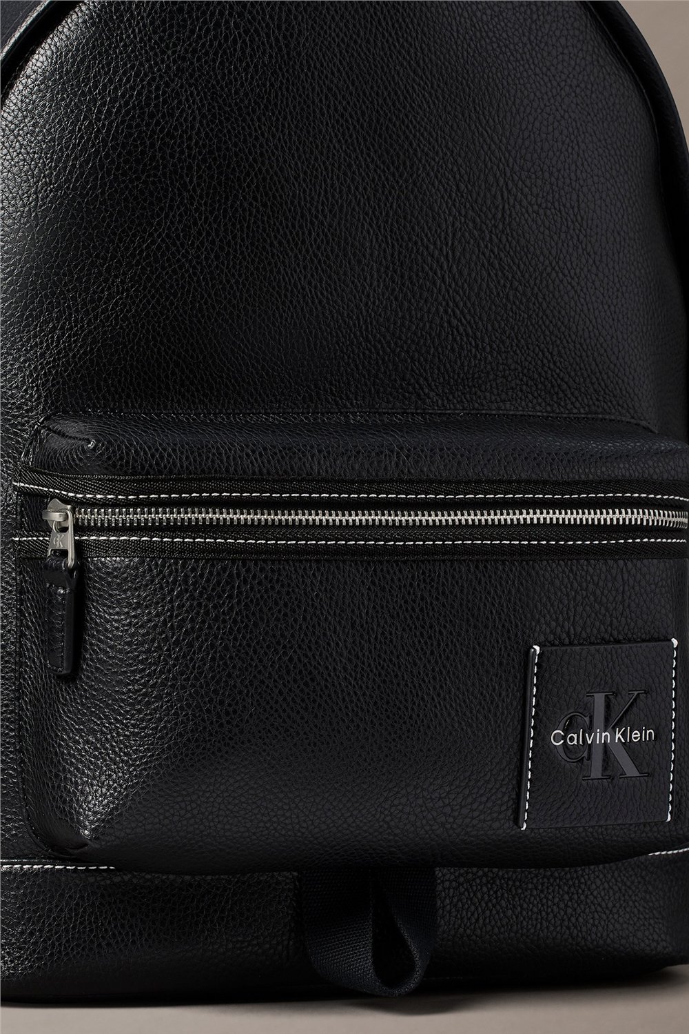Calvin Klein Bold Pebble Round Backpack Erkek Sırt Çantası Siyah