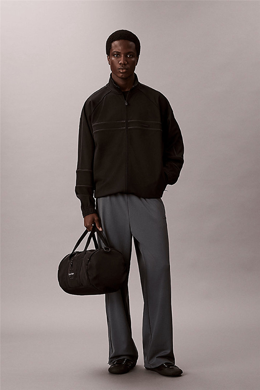 Calvin Klein Bold Weekender Erkek El Çantası Siyah
