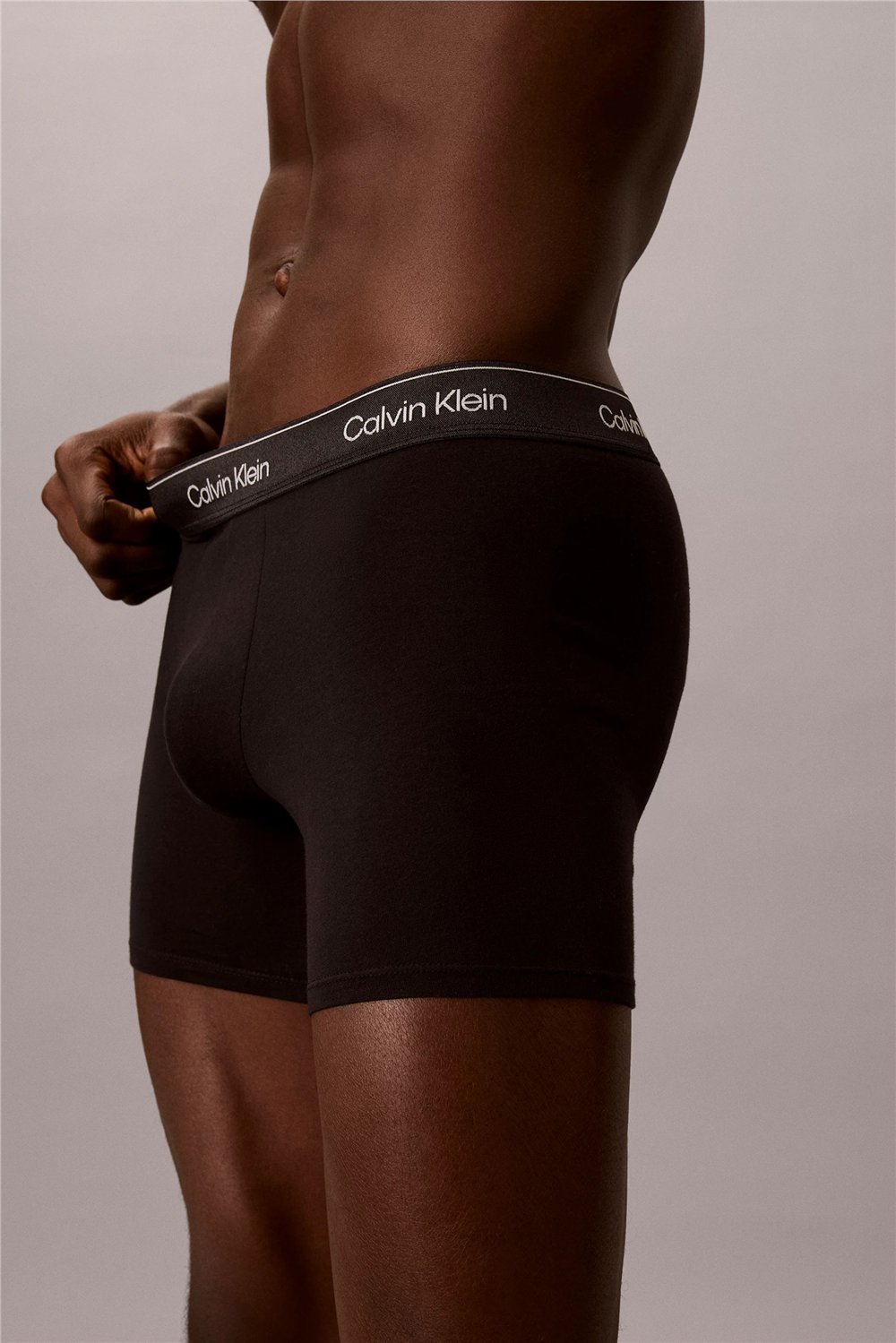 Calvin Klein Boxer Brief 3Pk Erkek 3lü Boxer Siyah