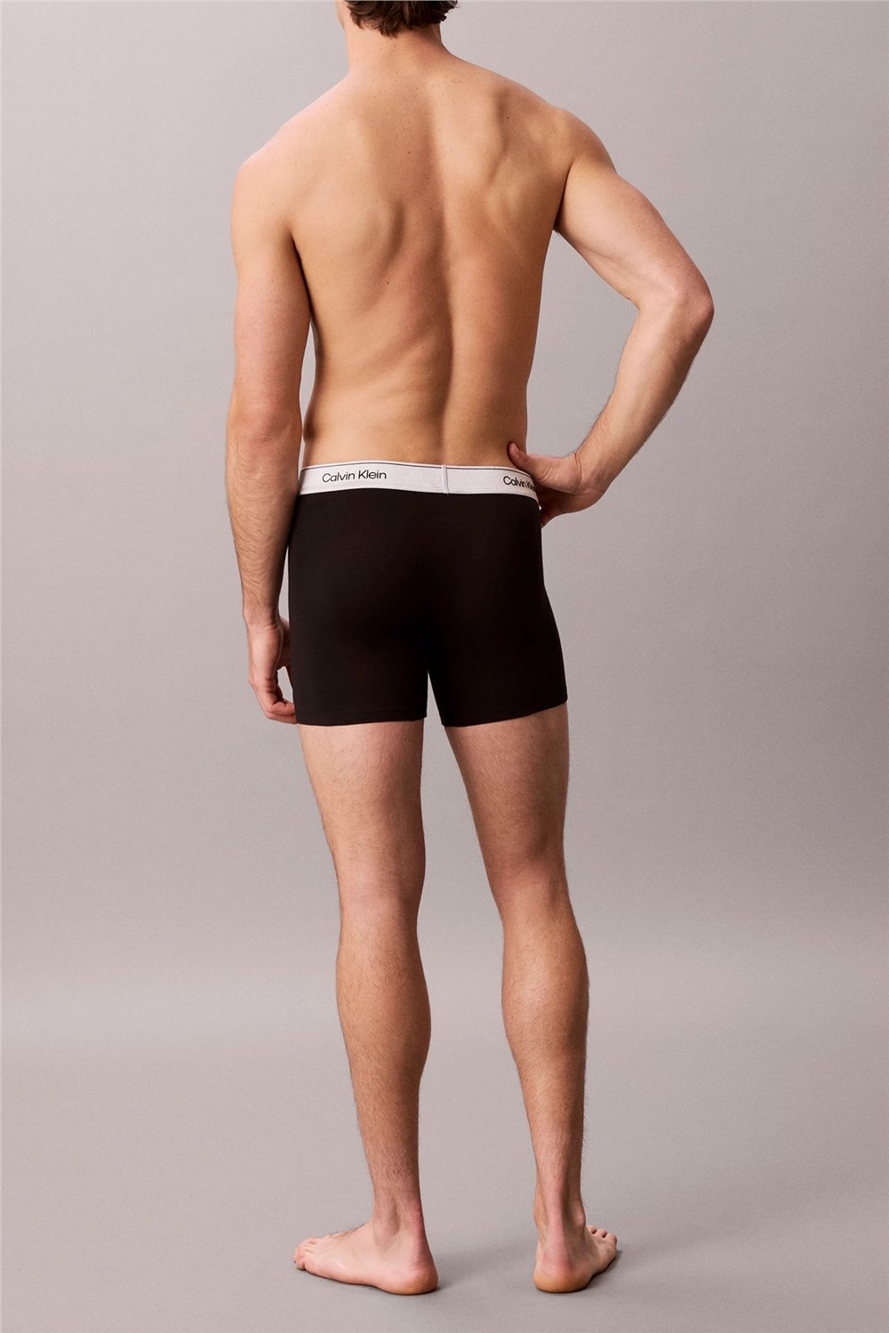 Calvin Klein Boxer Brief 3Pk Erkek 3lü Boxer Gri