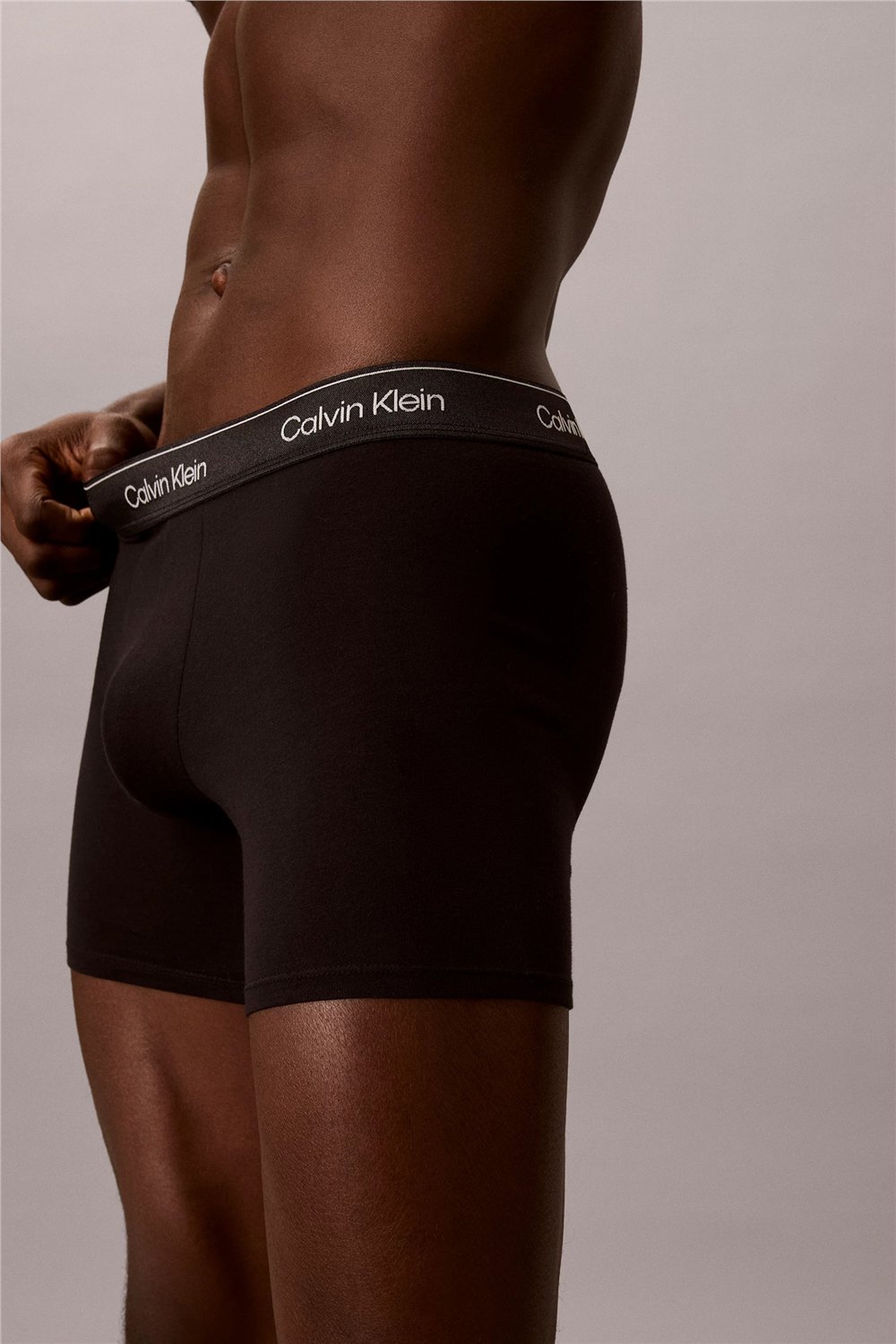 Calvin Klein Boxer Brief 3Pk Erkek 3lü Boxer Siyah